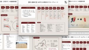 お手入れ教室導入講座
