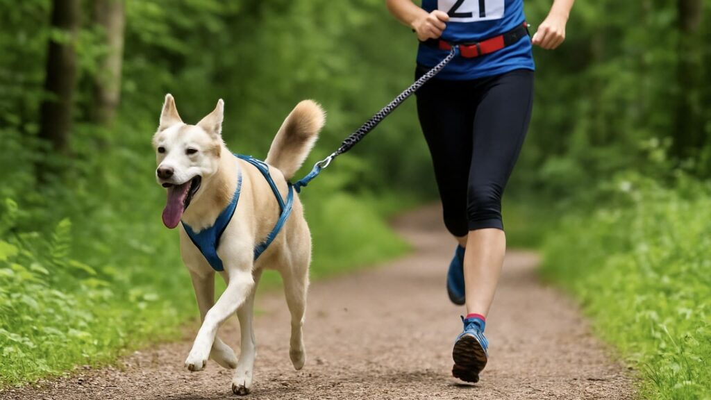 カニクロス（犬が飼い主を引くスポーツ）