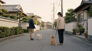 犬同士の挨拶 マナー｜オスワリで落ち着いてから挨拶するトレーニング